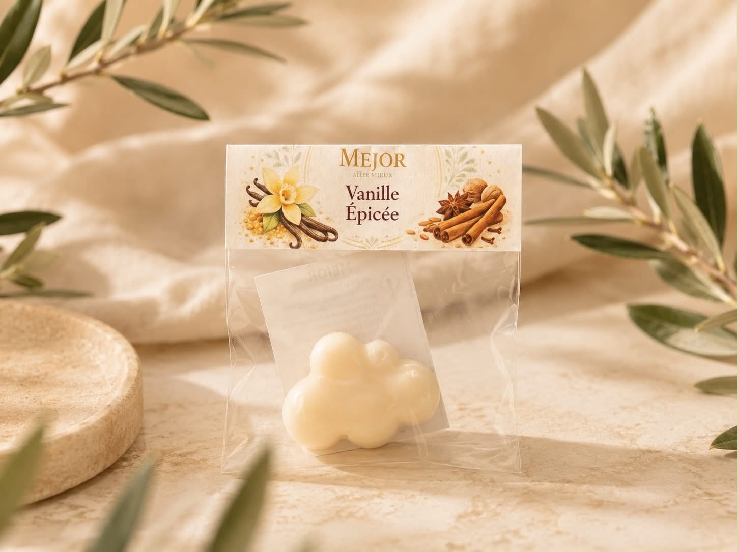 Fondant parfumé – Vanille Épicée