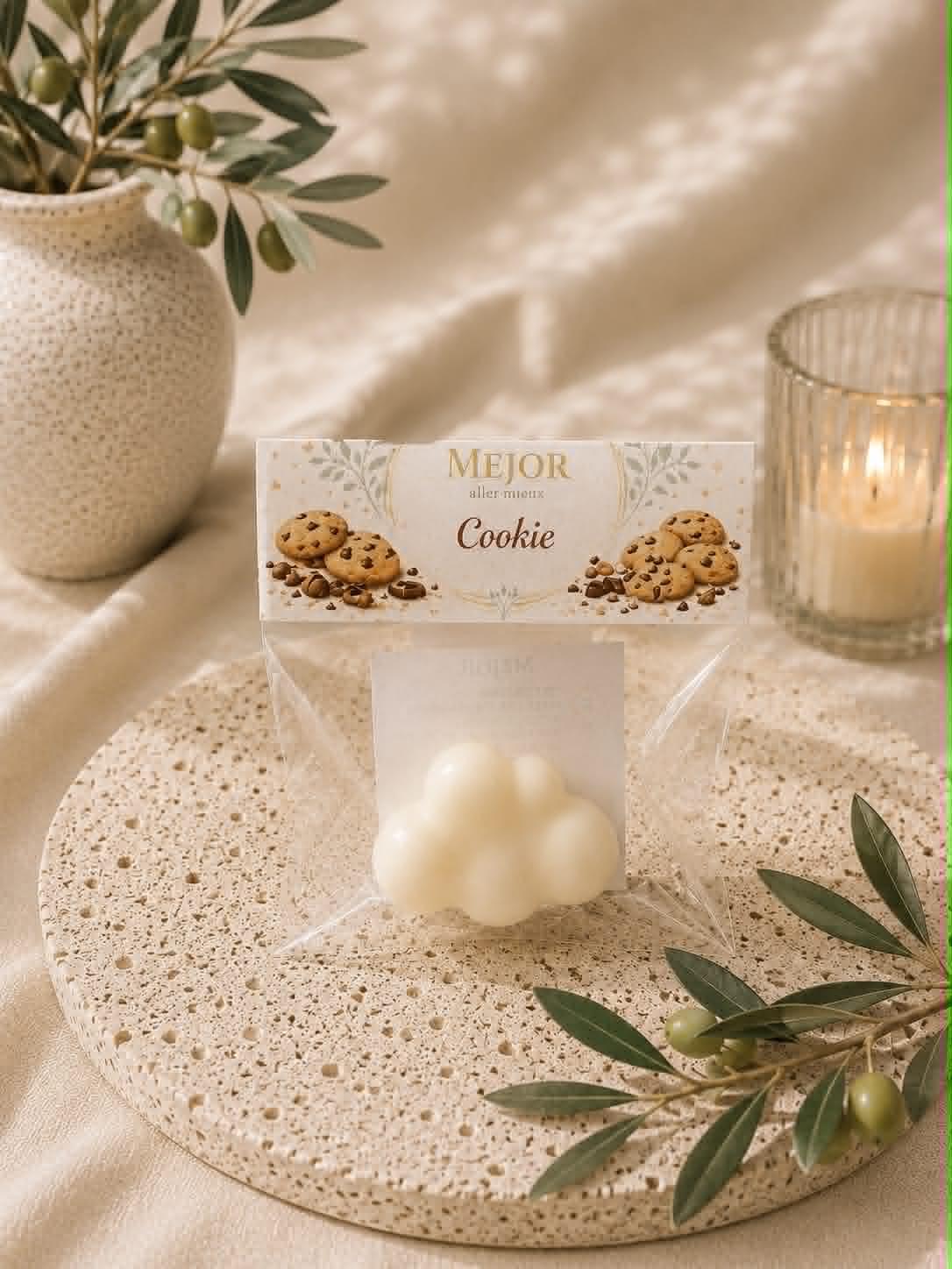Fondant parfumé – Cookie