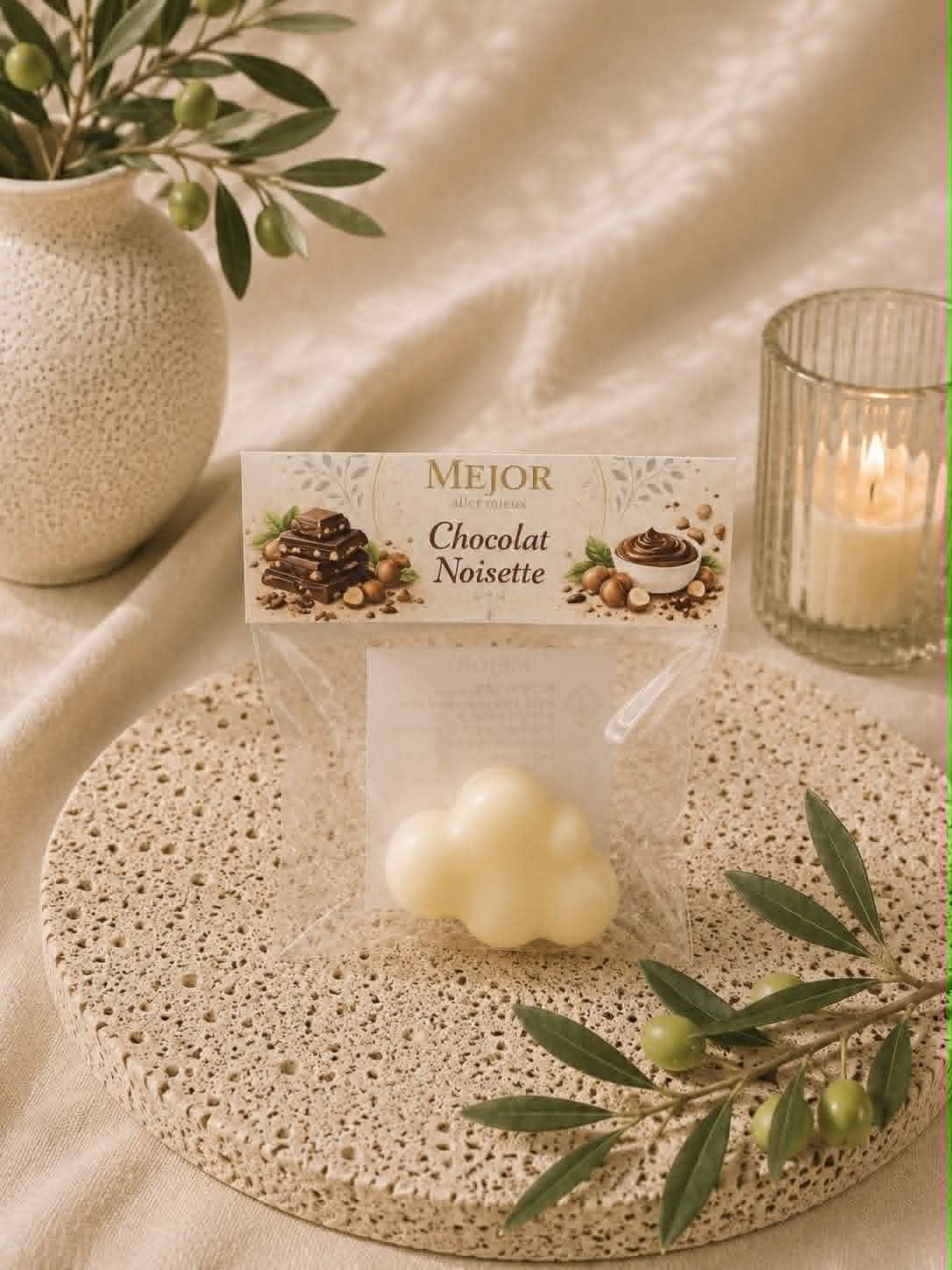 Fondant parfumé – Chocolat Noisette