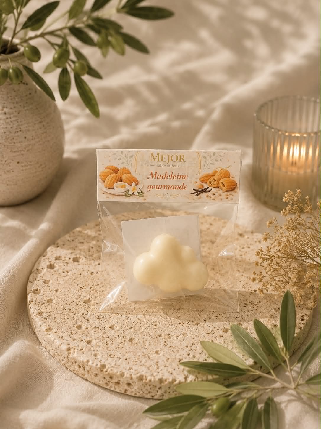 Fondant parfumé – Madeleine gourmande