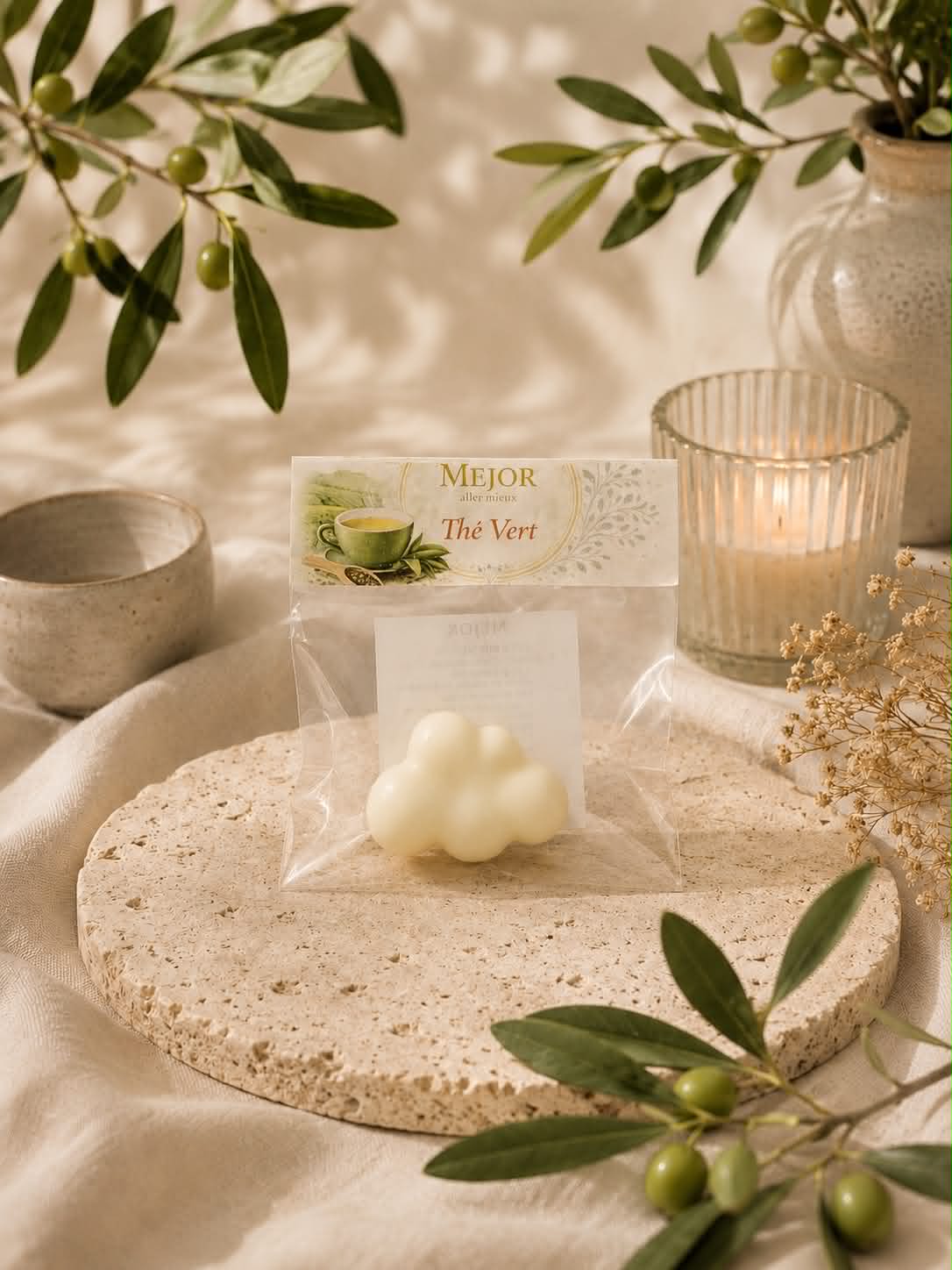 Fondant parfumé – Thé Vert