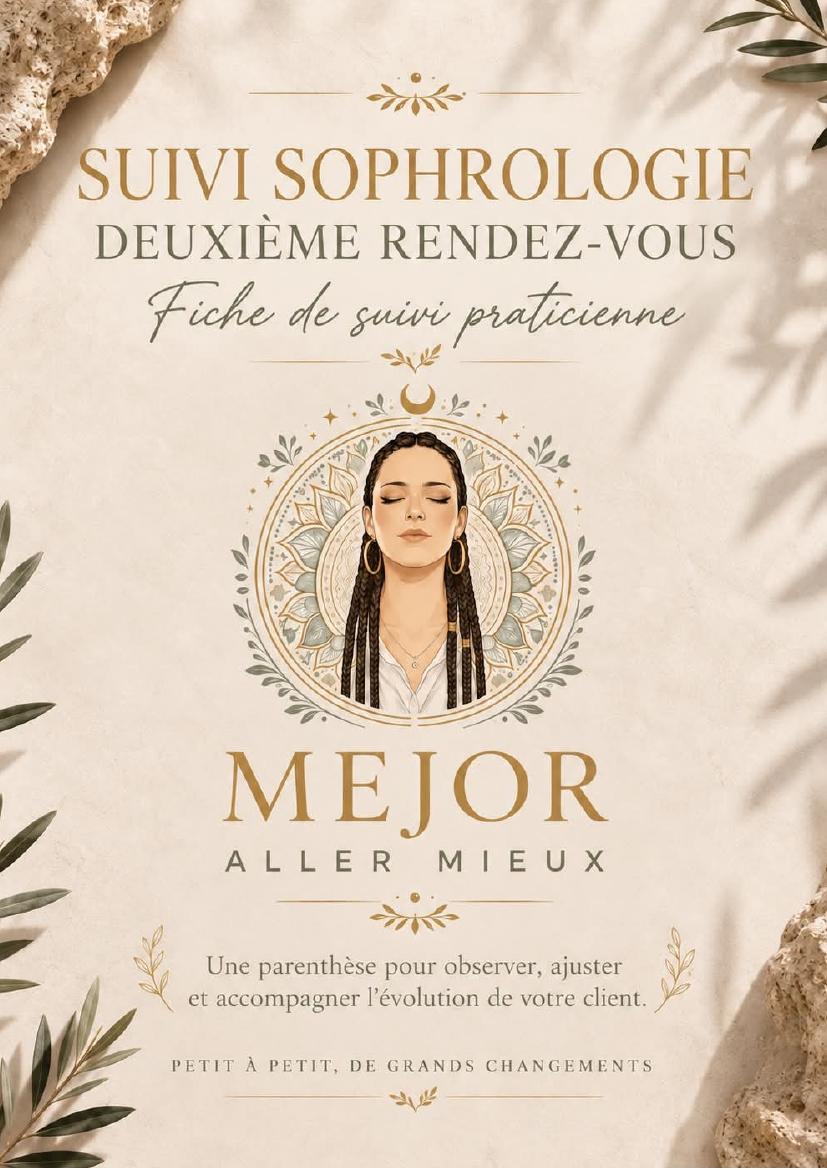 Suivi Sophrologie — Deuxième Rendez-vous (PDF)